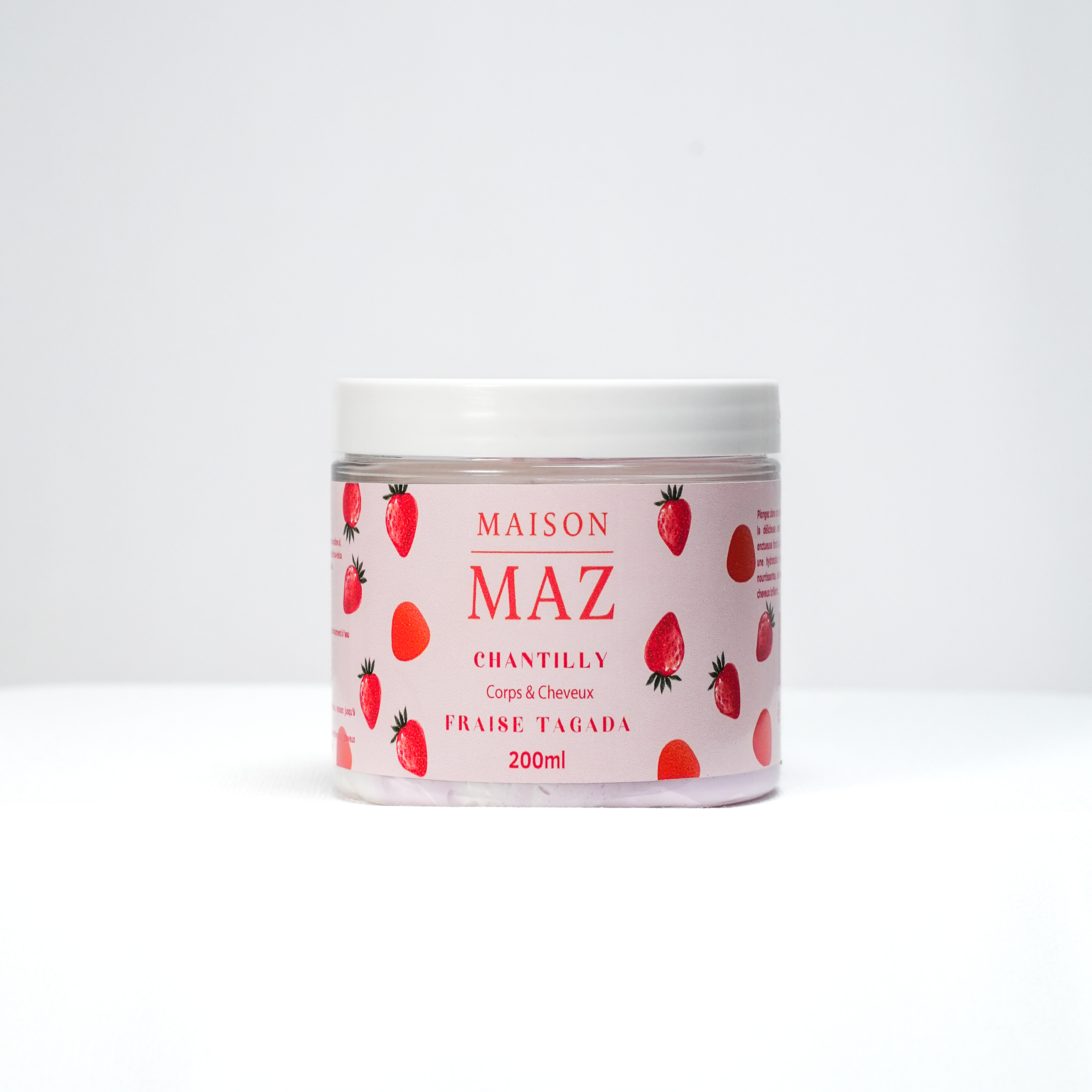 Chantilly corps et cheveux - Fraise tagada 200 ml